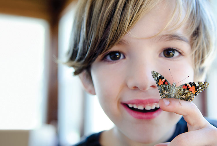 Child in School by his New Home in Summerville