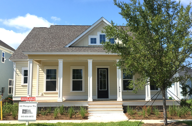 445 Watergrass Way a Dan Ryan Builders Front Door View in Summerville, South Carolina